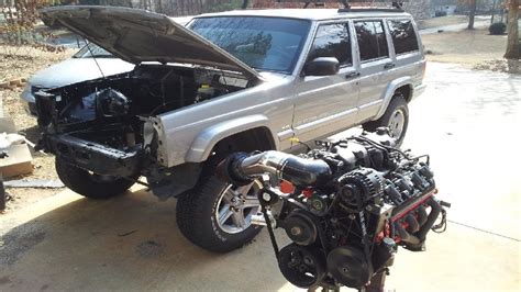 Jeep Cherokee Xj V8 Engine Swap