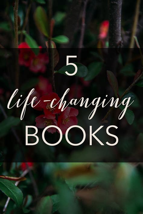 Five on Friday // 5 Life-Changing Books – Live, Love, Simple.