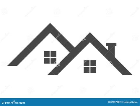 Rooftop Logo For Design Stock Vector Illustration Of Purchase 87657882