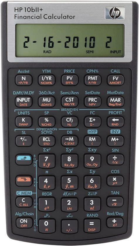 Hp Calculadora Financiera Bii Amazon Mx Oficina Y Papeler A