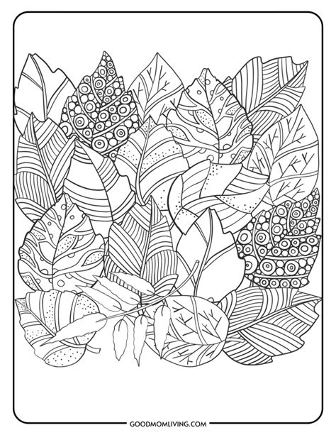 Cute Fall Coloring Pages