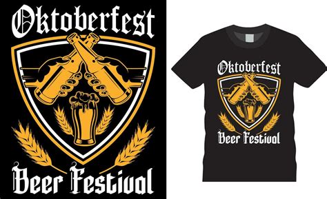 Oktoberfest Beer Festival Vector Graphic T Shirt Design Oktoberfest