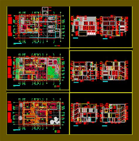 San Isidro Residence In AutoCAD CAD Library