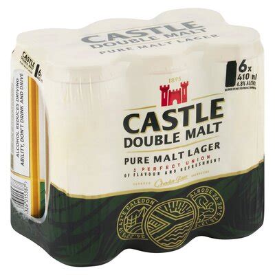 Castle Double Malt Beer 24 X 410ml PnP