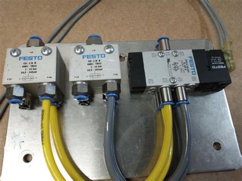 Festo Cpe M Bh L Qs Air Solenoid Pneumatic Valve Os B