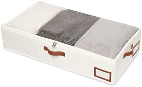 Ultra Large Under Bed Storage Organizer Box With Lid Folding Design