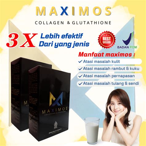 Jual Maximos Susu Kolagen Susu Kambing Etawa Halal Bpom Shopee