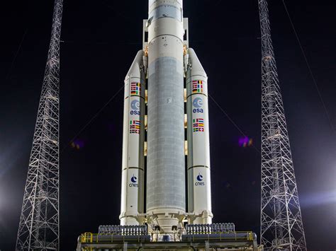 Ariane 5 With James Webb Space Telescope Prelaunch Esawebb