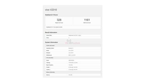 Vivo Y S Spotted On Geekbench Revealing Some Of Key Specs The Tech