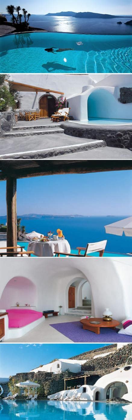 Santorini Luxurious Pool Hotel One Of The World S Most Distinctive