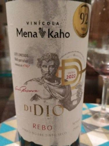 Mena Kaho Di Dio Gran Reserva Rebo Vivino US