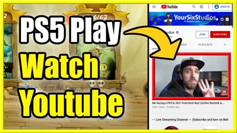 How To Watch Youtube While Playing Games On Ps5 Easy Method Youtube