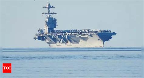 Putin Us Aircraft Carrier Arrives In South Korea As Norths Leader Kim