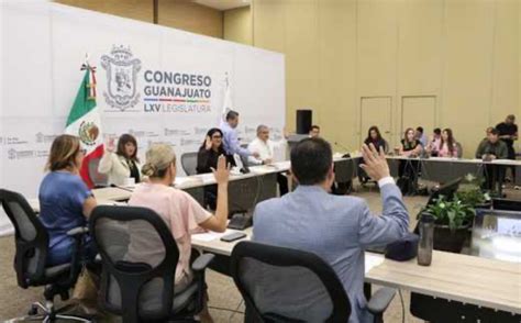 Sesiona Diputación Permanente en el Congreso de Guanajuato