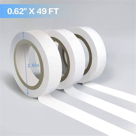 WOD Tape White Electrical Tape General Purpose 1 In X 66 Ft High