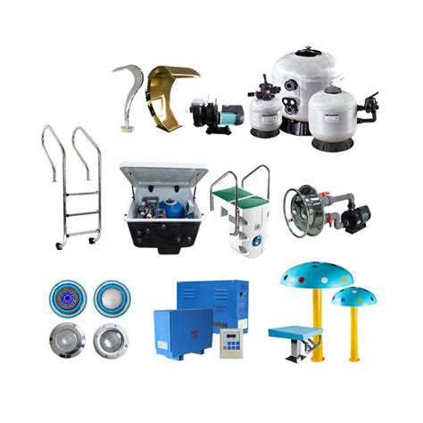 Factory Prices Full Set Swimming Pool Equipment Accessories With Pool