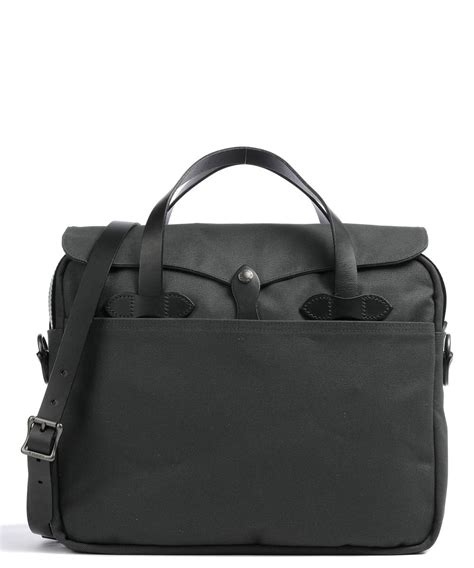 Filson Rugged Twill Original Briefcase 14″ Cotton Black Fmbag0004 009