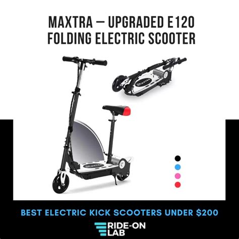 14 Best Electric Scooters Under $200 [Reviewed] | Ride On Lab