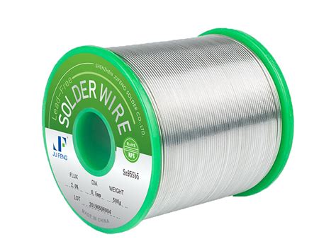 Sn Sb Lead Free Solder Wire Jufeng Solder