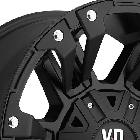 17x9 Xd Series Wheels 18 8x170 1255 Monster 2 Rims Satin Black Set Of 4 Ebay