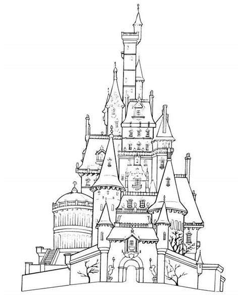 Disneyland Park Coloring Page Only Coloring Page Coloring Home