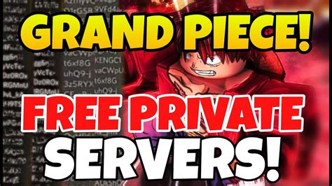 GPO PRIVATE SERVERS CODES IN GRAND PIECE ONLINE DESCRIPTION BELOW