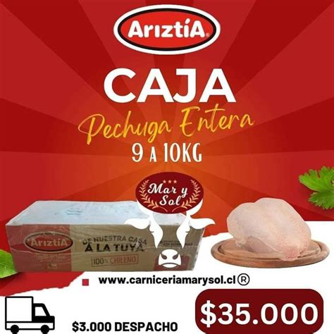 Caja Pechuga Entera Fresca Ariztia Carniceria