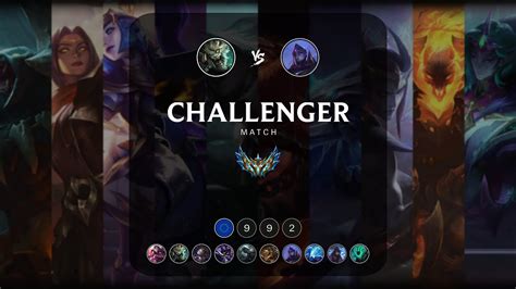 EUW Challenger Match 992 Over 10 000 LP Match YouTube