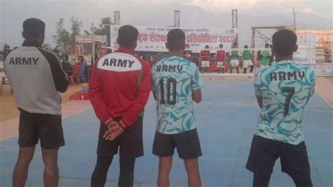 Army Vs Gandaki Regu Sepak Takraw YouTube