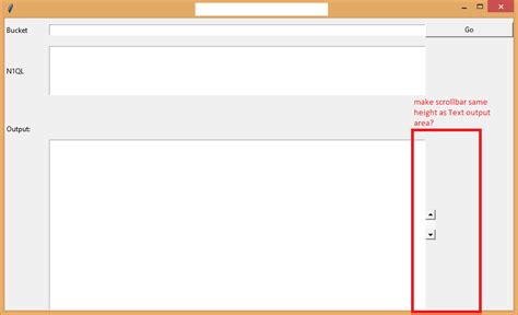 Tkinter Textbar With Scrollbar Atilato
