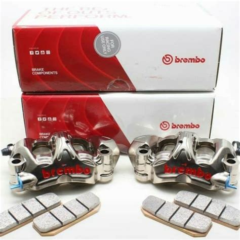 Jual Brembo Gp4 Pr Radial Billet Cnc Monobloc Nickel Calipers 108mm Z04