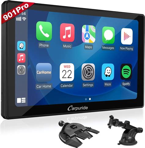 Carpuride W901 Pro Inalámbrico CarPlay y Android Auto 9 Pulgadas