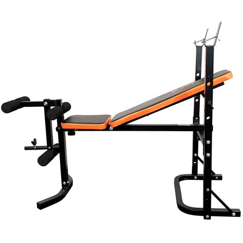 V Fit Stb09 1 Folding Weight Bench With Leg Unit 200kg Loading