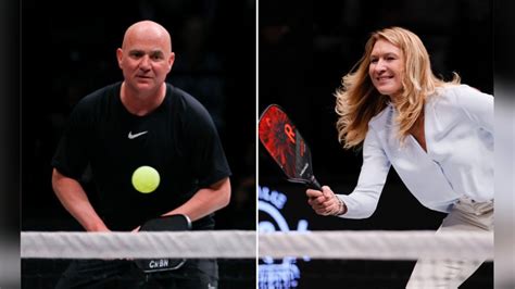 The legendary Andre Agassi wins Pickleball 2023 | sporten