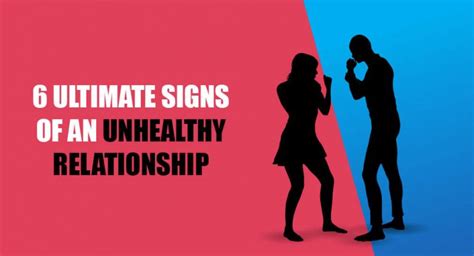 6 Ultimate Signs Of An Unhealthy Relationship School Of Life