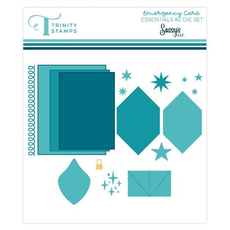 Trinity Stamps Emergency Card Essentials 2 Die Set tmd-324 – Simon Says ...