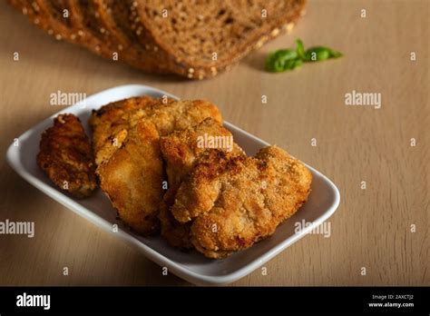 Pork Schnitzel Hi Res Stock Photography And Images Alamy