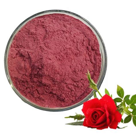 Jual Bubuk Bunga Mawar Rose Perisa Pewarna Alami Makanan Minuman