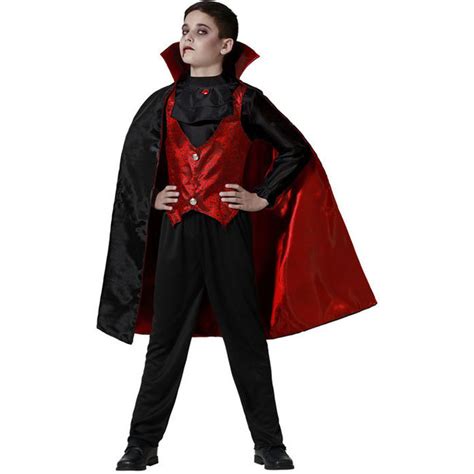 Déguisement de comte vampire avec cape pour enfants par 23 50