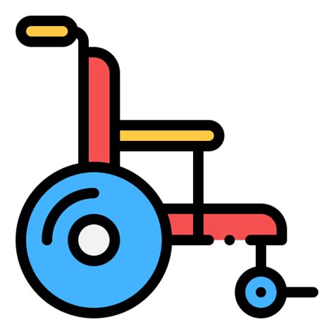 Wheelchair Generic Color Lineal Color Icon