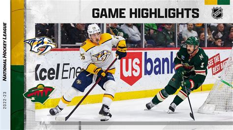 Predators Wild Nhl Highlights Youtube