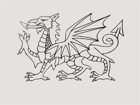 Welsh Dragon Svg Png Stl 2d And 3d Model Direct Download Etsy Sweden