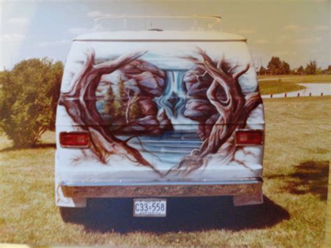 Van Mural Custom Vans Mobile Art Classic Vans