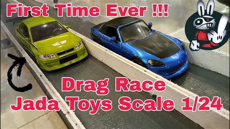 Drag Race Jada Toys Scale 124 First Time Ever Race Scale 124