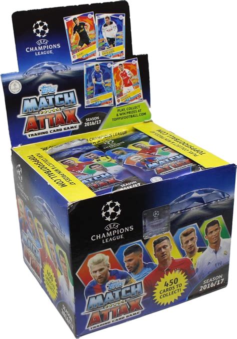 Topps Match Attax Ekran Booster Ile Kartl Ampiyonlar Ligi