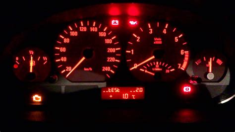 Bmw 320i Dashboard Warning Lights