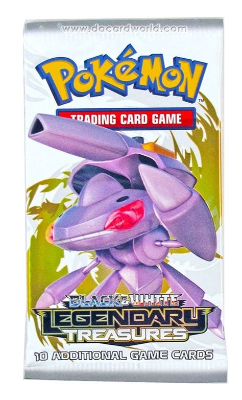 Pokemon Black And White 11 Legendary Treasures Booster Pack Da Card World