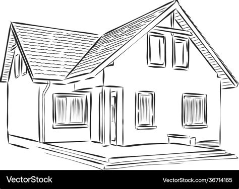 House Drawing Sketch Edu Svet Gob Gt