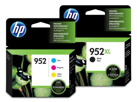 Hp® 952xl952 High Yield Black And Standard Color Ink Cartridge Bundle