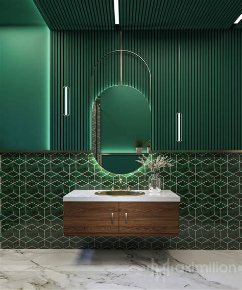 Art Deco Bathroom on Behance